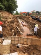 兴国县城管局加快城市生活污水处理管网建设